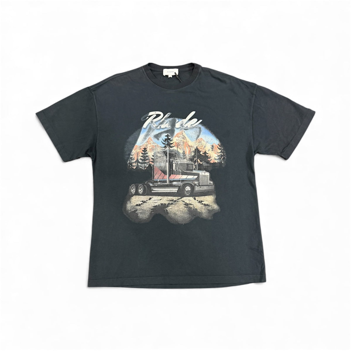 Rhude Semi Truck Tee Black