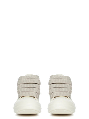 Rick Owens DRKSHDW Jumbolace Low Sneaks Milk