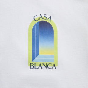 Casablanca Arches Classic T-Shirt White/Green