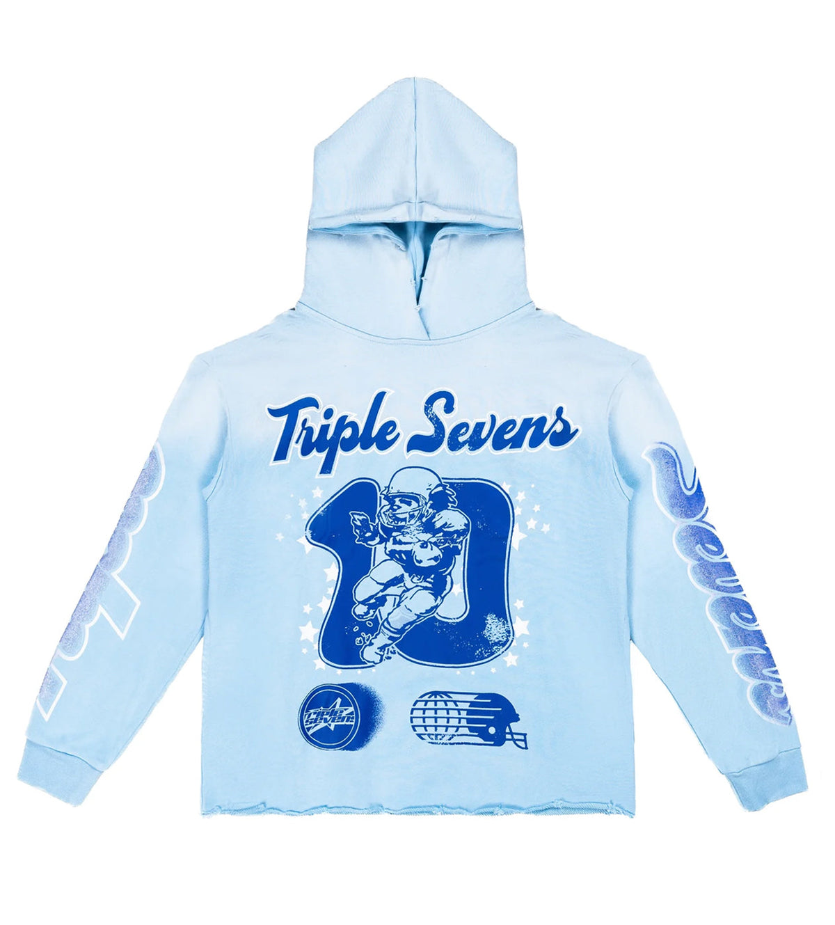 Triple Sevens All Star Football Hoodie 'Blue'