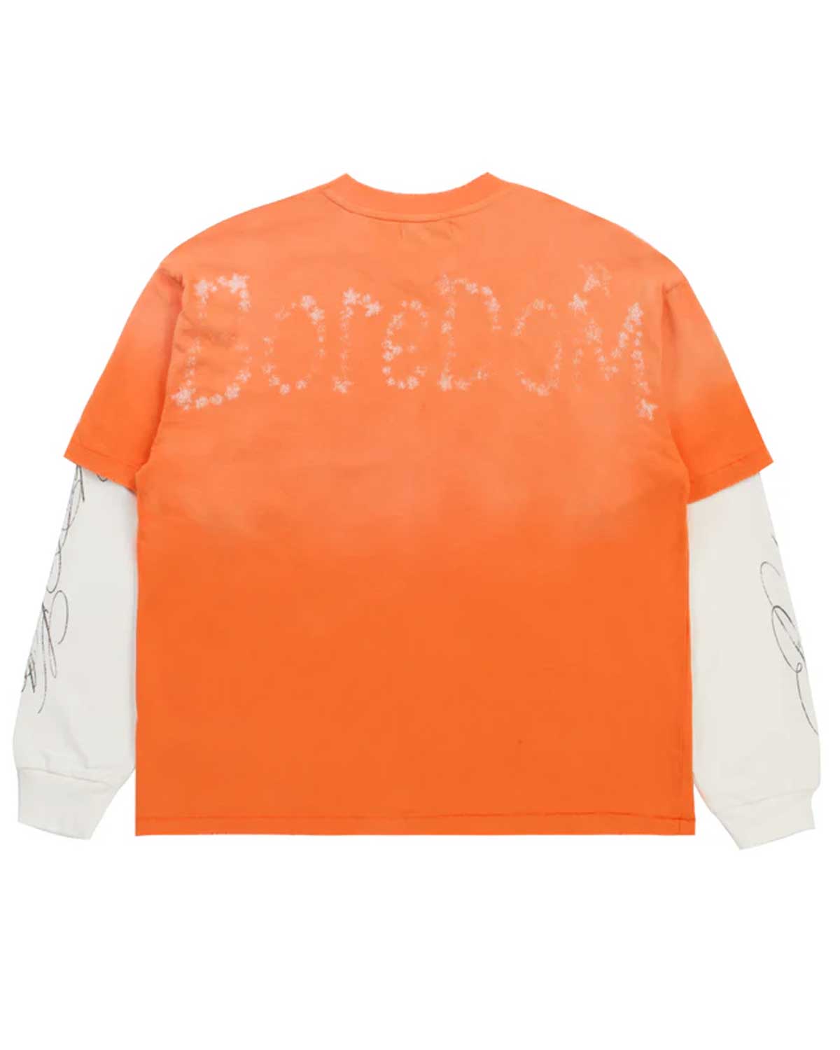 Boredom Kills Purpose Double Tee LS Orange