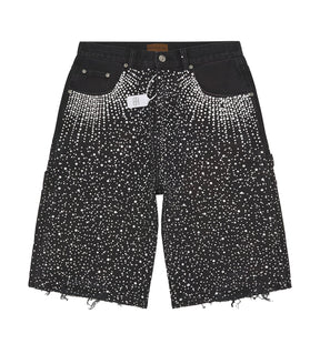 Birth Of Royal Child Redial Diamond Jorts 'Black'