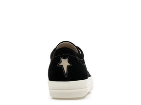 Rick Owens DRKSHDW SS26 Vintage Sneaks Temple Penta Black Milk