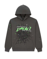 Sp5der Punk V1 Hoodie Slate Grey