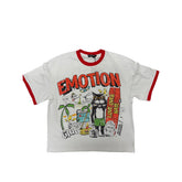 Mixed Emotions “Surf Club” Tee White