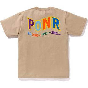 BAPE Colors Shark PONR Tee Beige