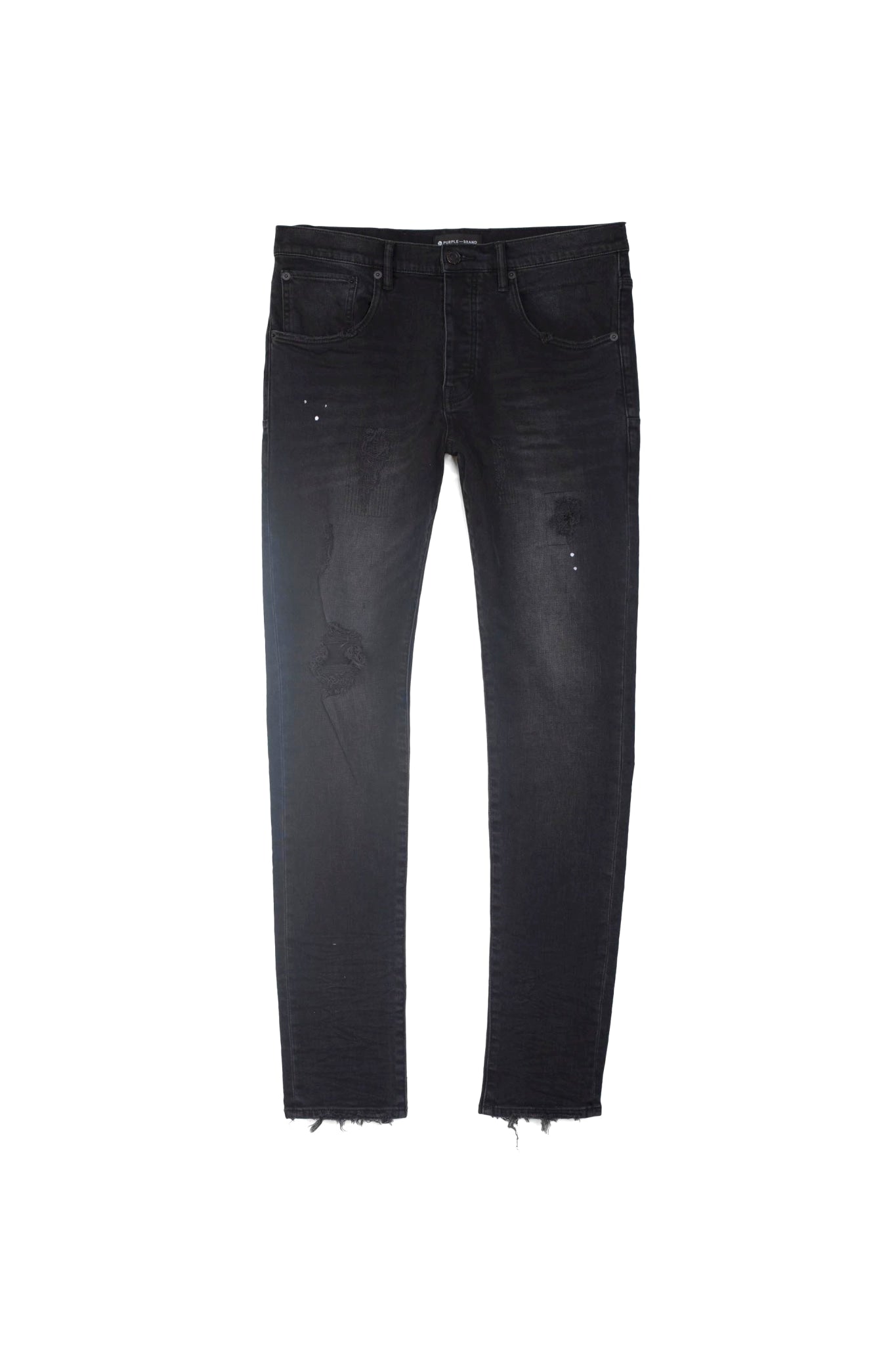 Purple Brand P002 Black Repair Jeans