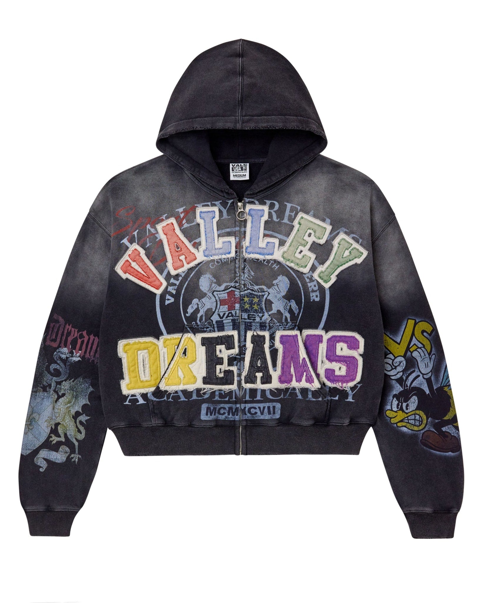 Vale Forever Blasted Zip Up