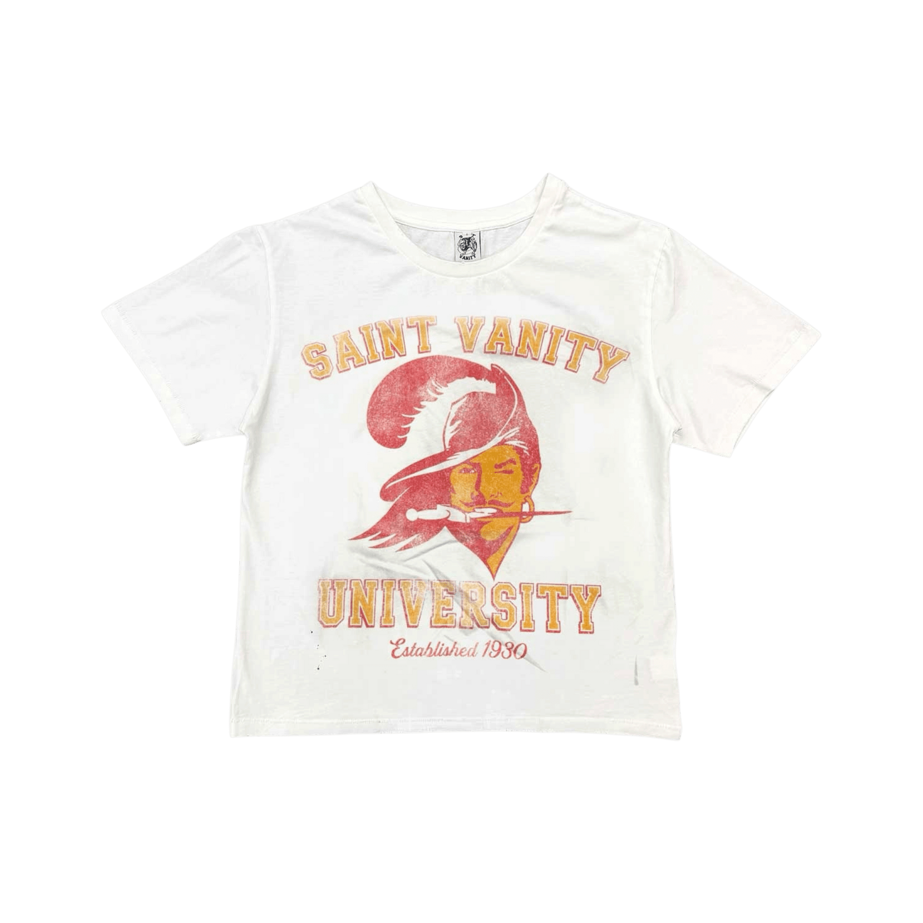 Saint Vanity Bucs Tee White