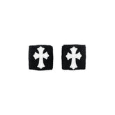 Chrome Hearts Patent Leather Cross Sweatband