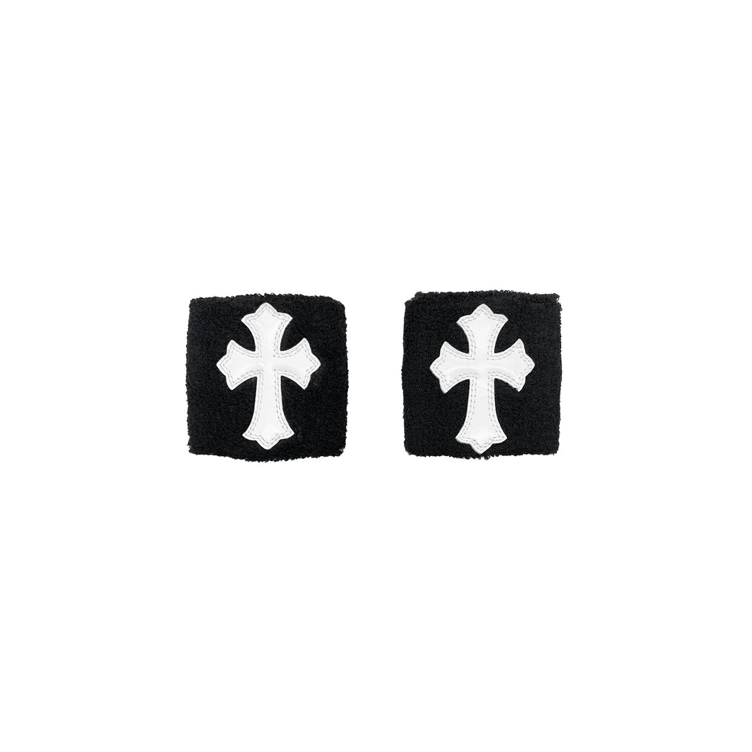 Chrome Hearts Patent Leather Cross Sweatband