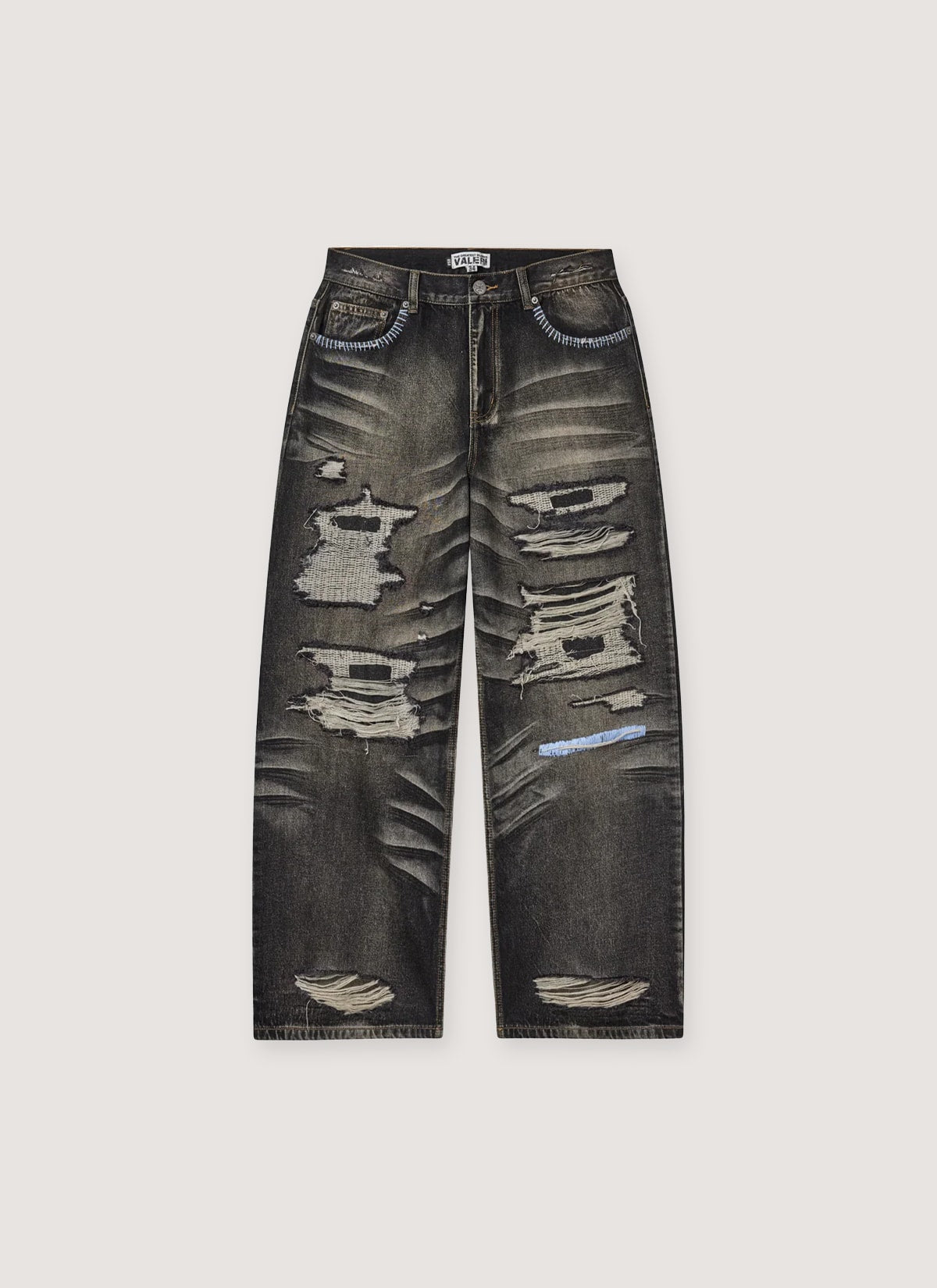 Vale Forever Thrashed Denim Black