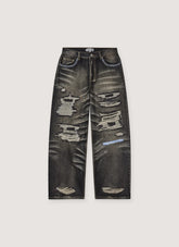 Vale Forever Thrashed Denim Black
