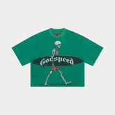 GODSPEED Surf-Day-T-Shirt Emerald