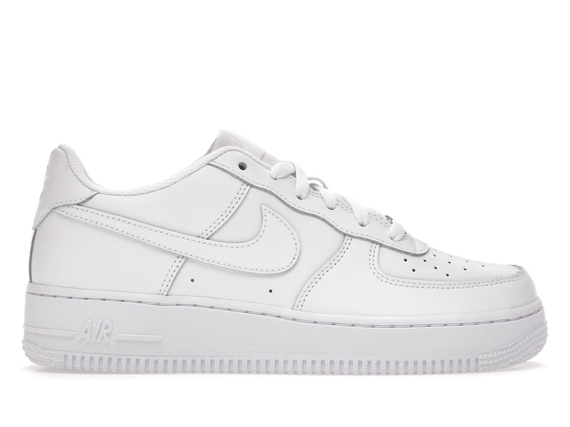 Nike Air Force 1 Low LE Triple White (GS)