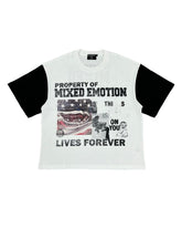 Mixed Emotions Property Tee White