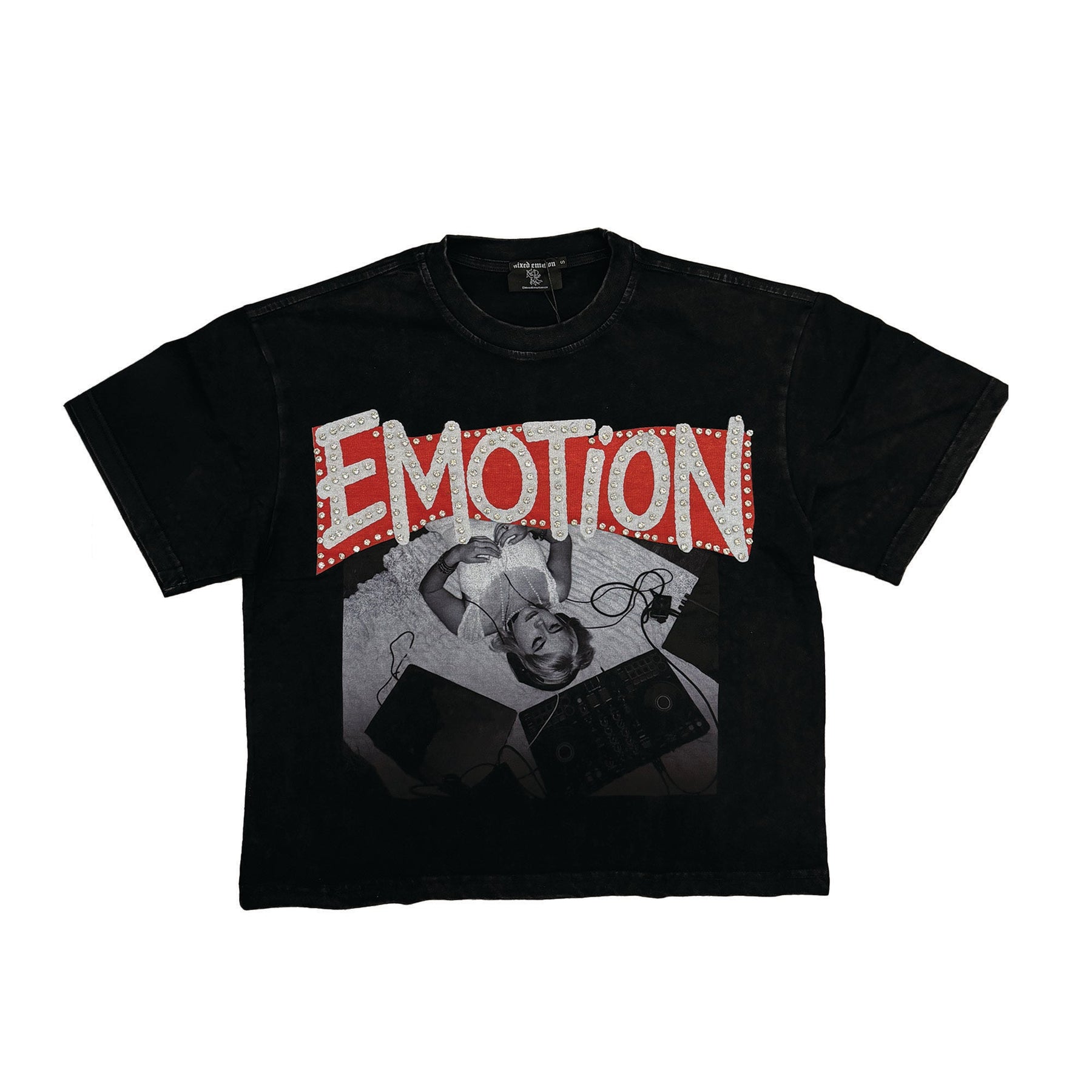 Mixed Emotions “Tunes” Tee Black