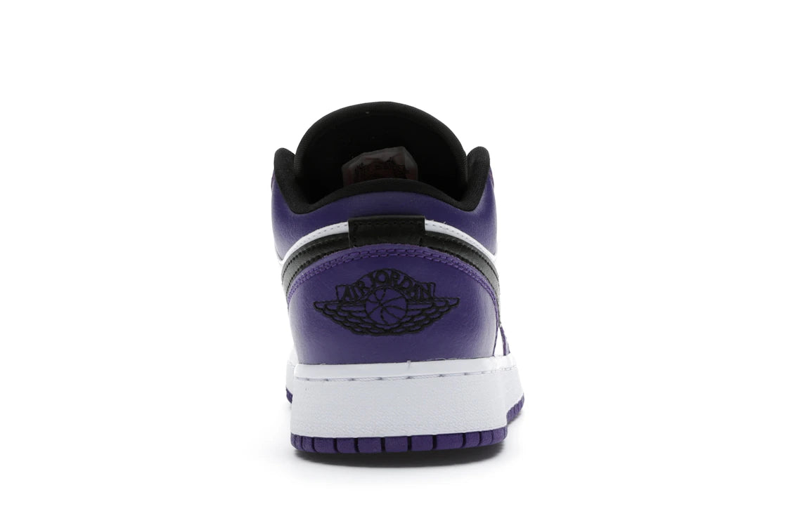 Jordan 1 Low Court Purple White (GS)