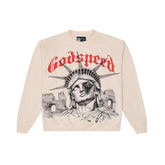 Godspeed R.O.M.E Crewneck Tee Bone