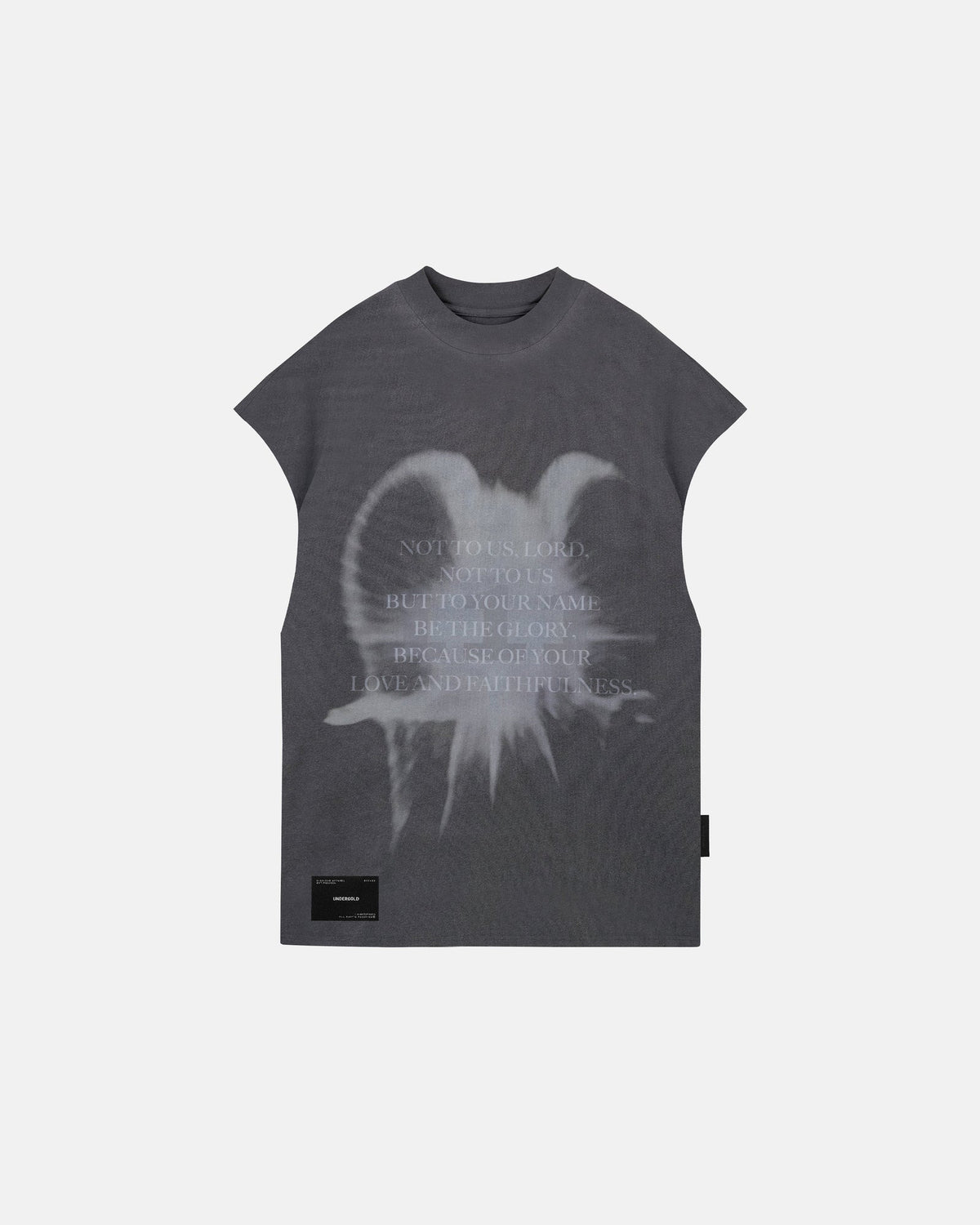 Undergold The One 111 Angel Sleeveless Shirt Vintage Gray