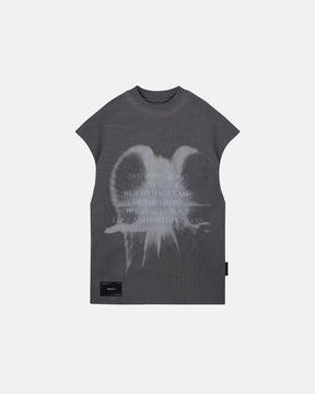 Undergold The One 111 Angel Sleeveless Shirt Vintage Gray