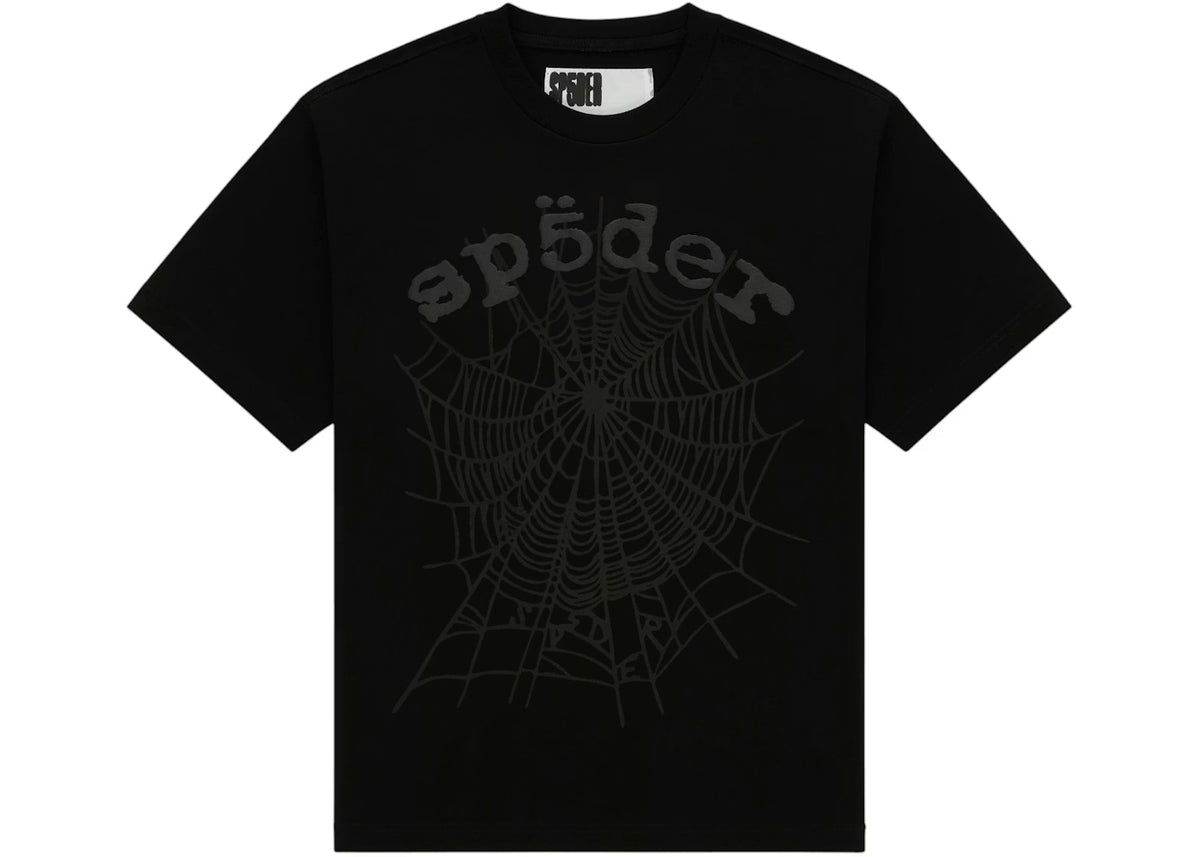 Sp5der Phantom OG Web Tee Black
