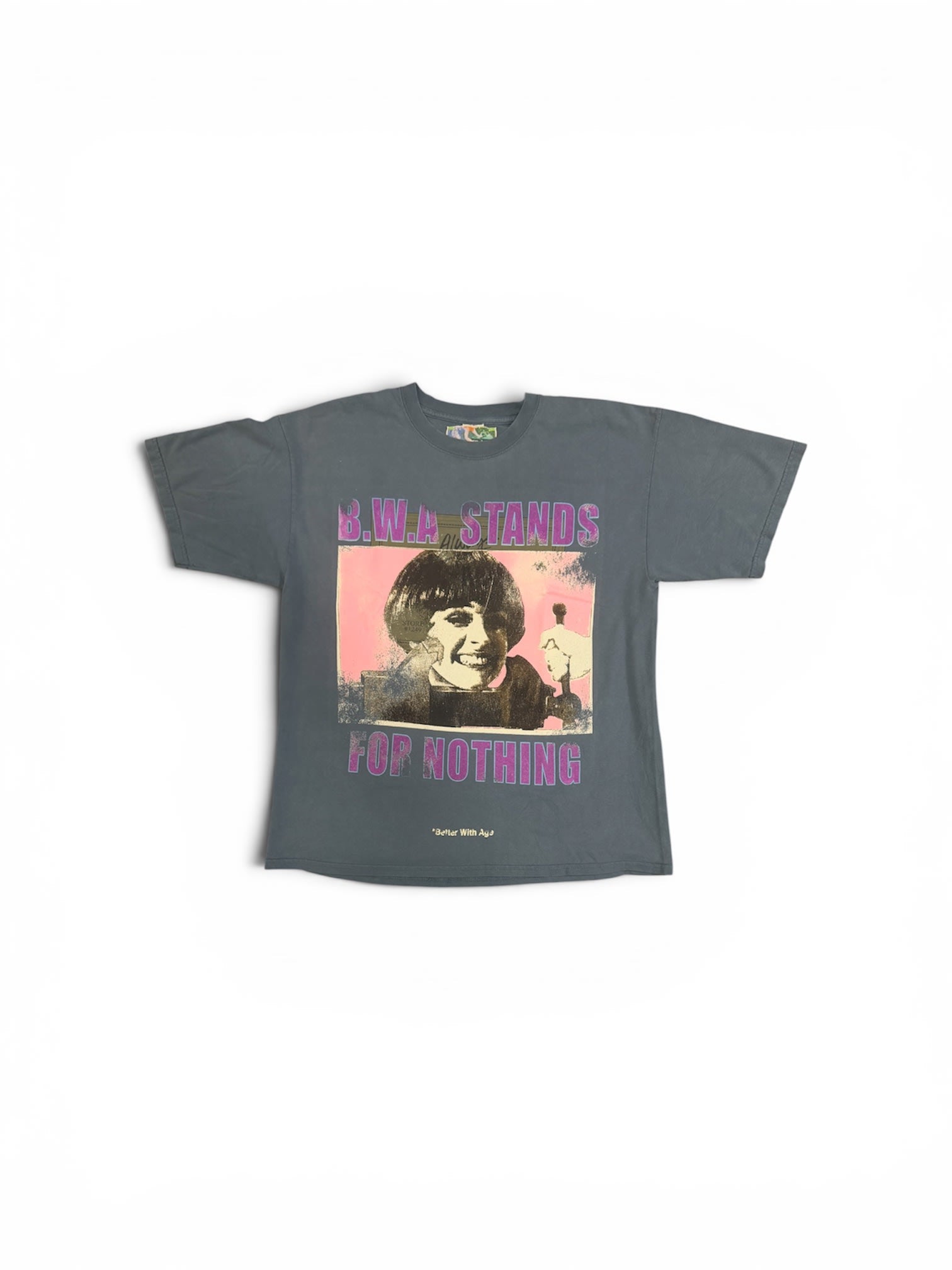 Better With Age Modest Tee Blue