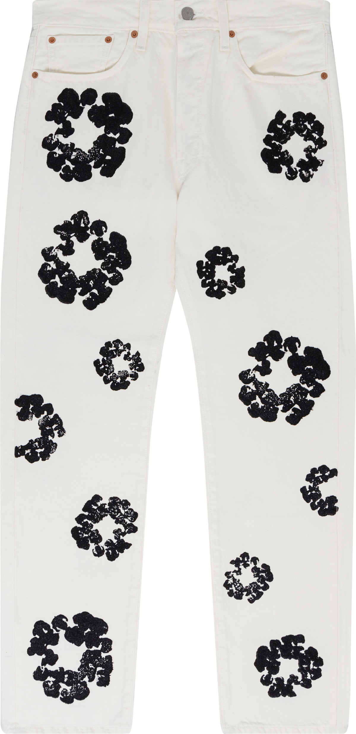 Denim Tears x Levi's Cotton Wreath Jean White
