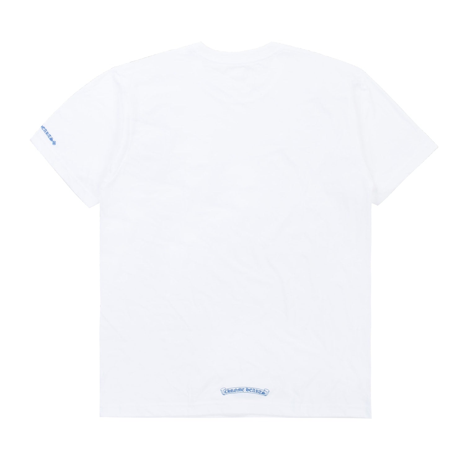 Chrome Hearts Blue Neck Letter Tee