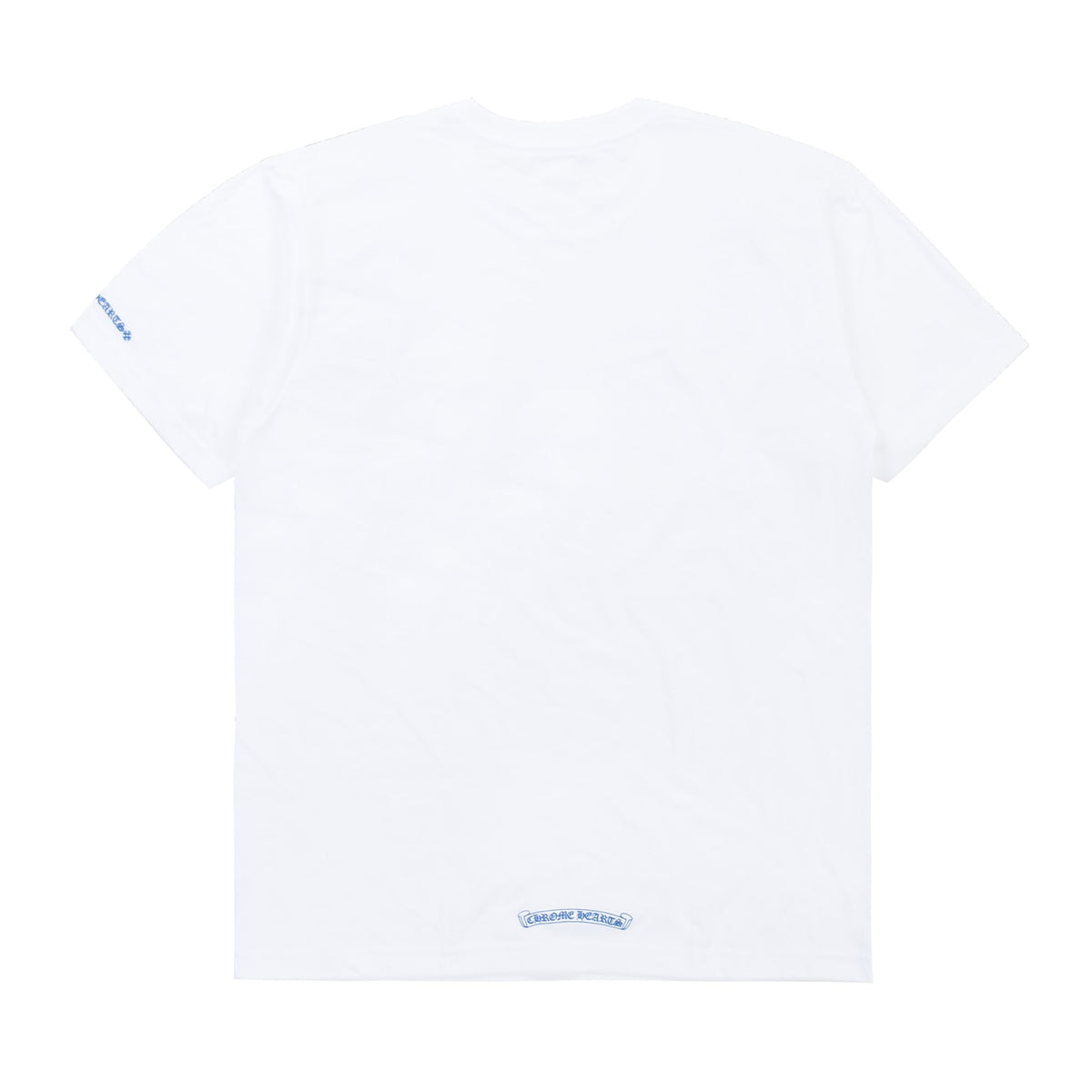 Chrome Hearts Blue Neck Letter Tee