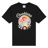 Casablanca Mushroom Emblem Short Sleeve Tee