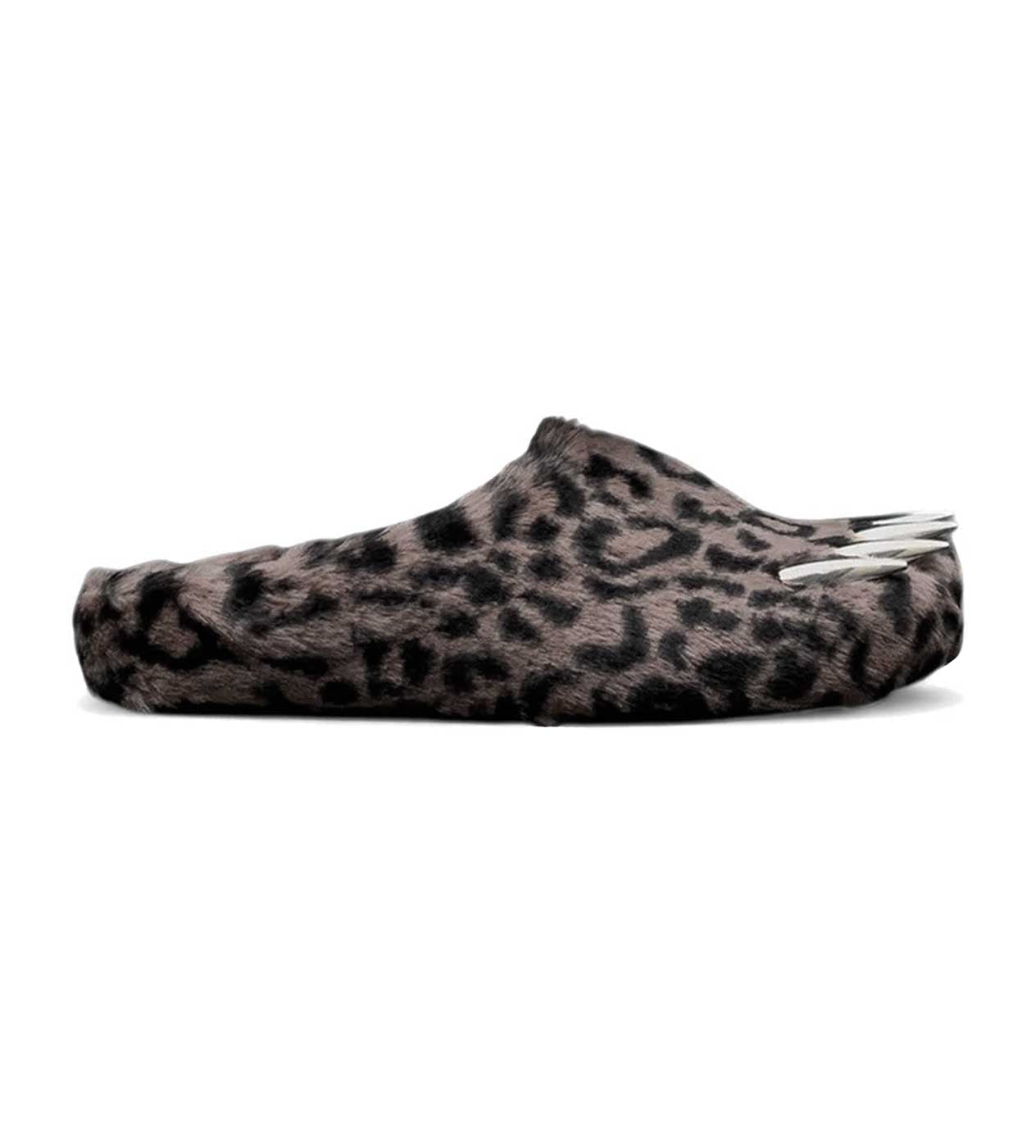 Bravest Studios Dark Leopard Bear Claw Mules