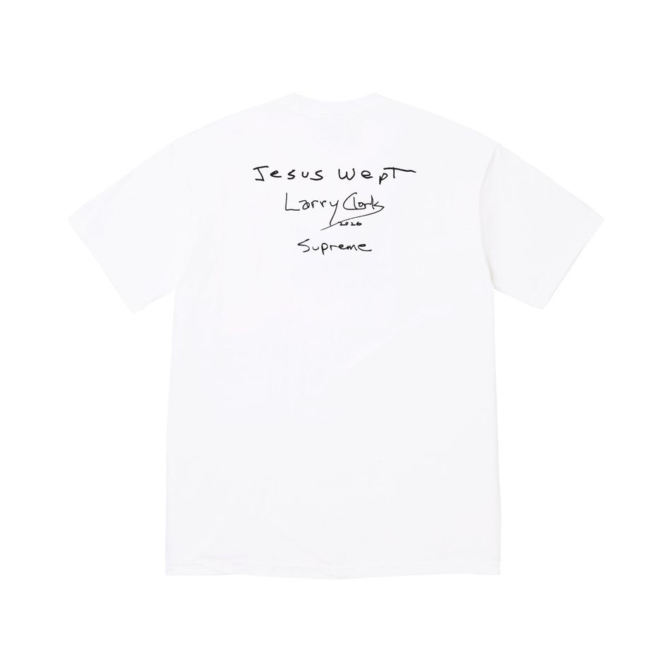 Supreme Larry Clark Gun Tee White
