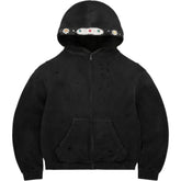 Bravest Studios Sapphire Zip Up Hoodie Black