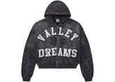 Vale Forever Classico Zip Up Hoodie Black
