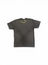 Chrome Hearts Gold Letter Collar Tee Black