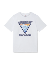 Casablanca Tennis Club Icon T-Shirt White