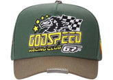 Godspeed GRC Members Snapback Hat Green/Brown