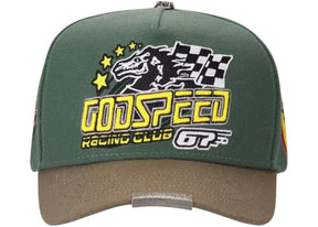 Godspeed GRC Members Snapback Hat Green/Brown