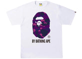 BAPE Color Camo By Bathing Ape Tee White/Purple