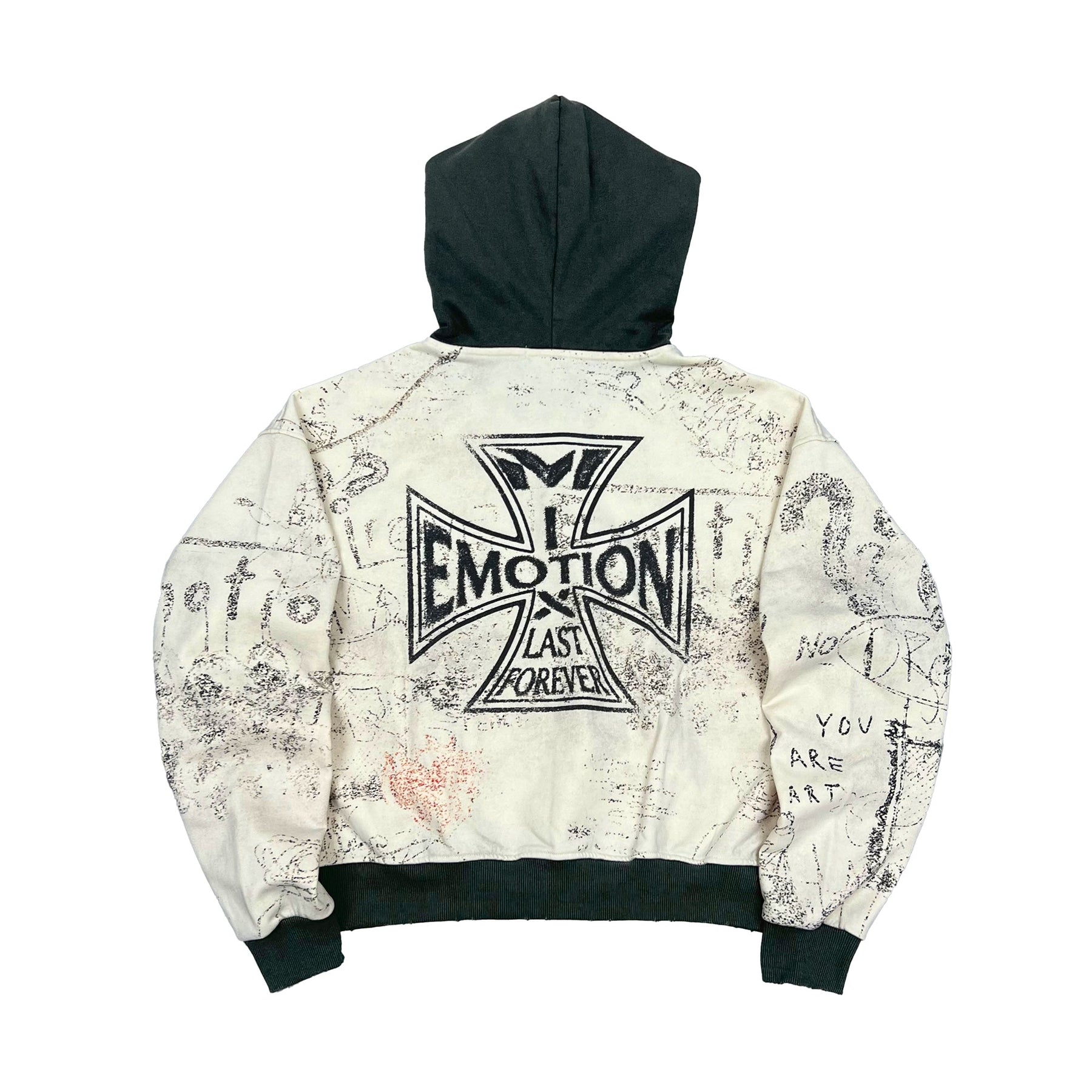 Mixed Emotions Black Last Forever Hoodie