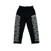 Mixed Emotions Midnight Rhinestone Sweatpants