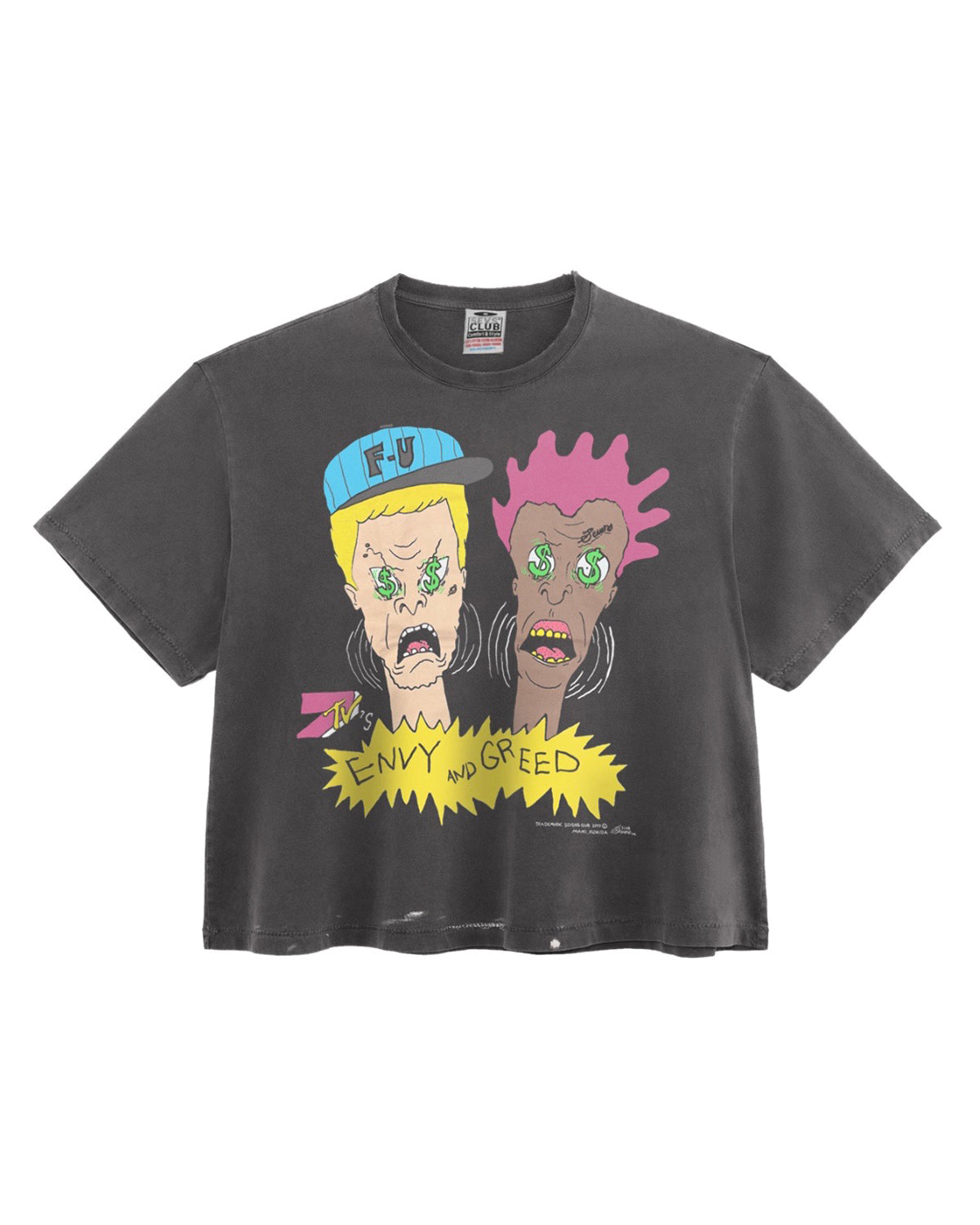 Triple Sevens Envy & Greed Tee Black