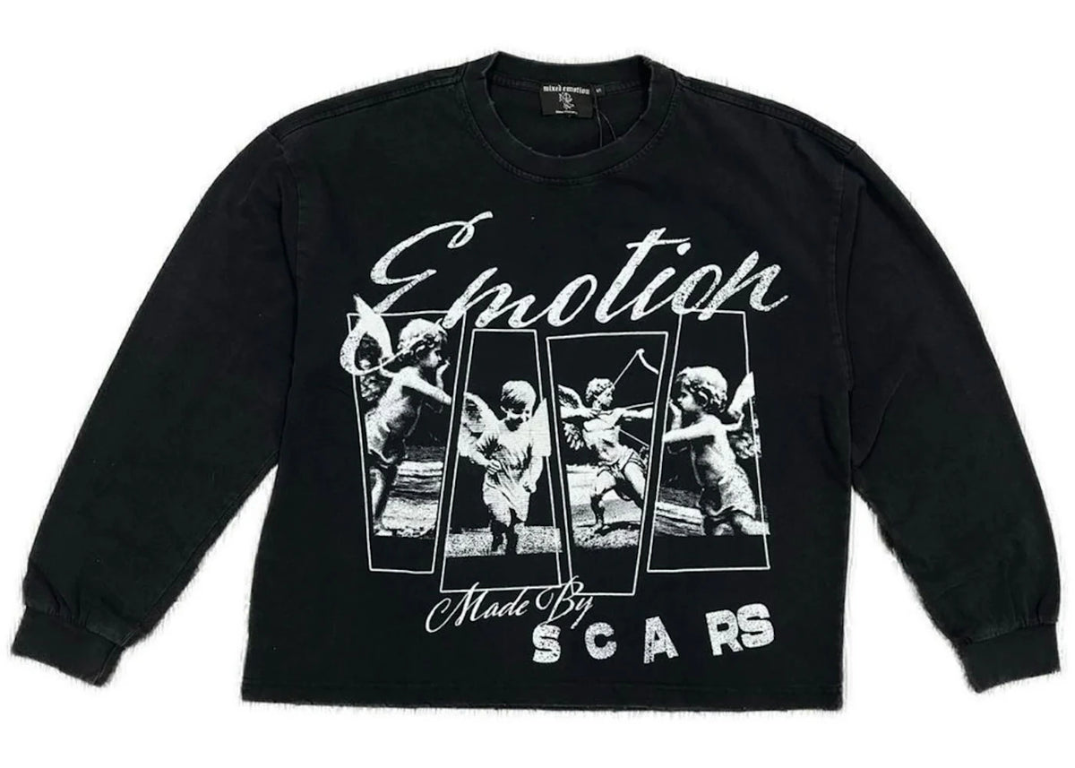 Mixed Emotion Playground Longsleeve Black