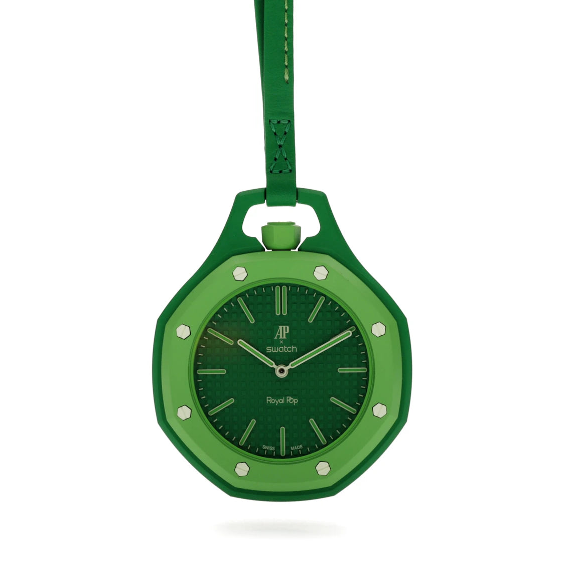 Swatch x Audemars Piguet AP Bioceramic Royal Pop Green Eight SSX03G100N
