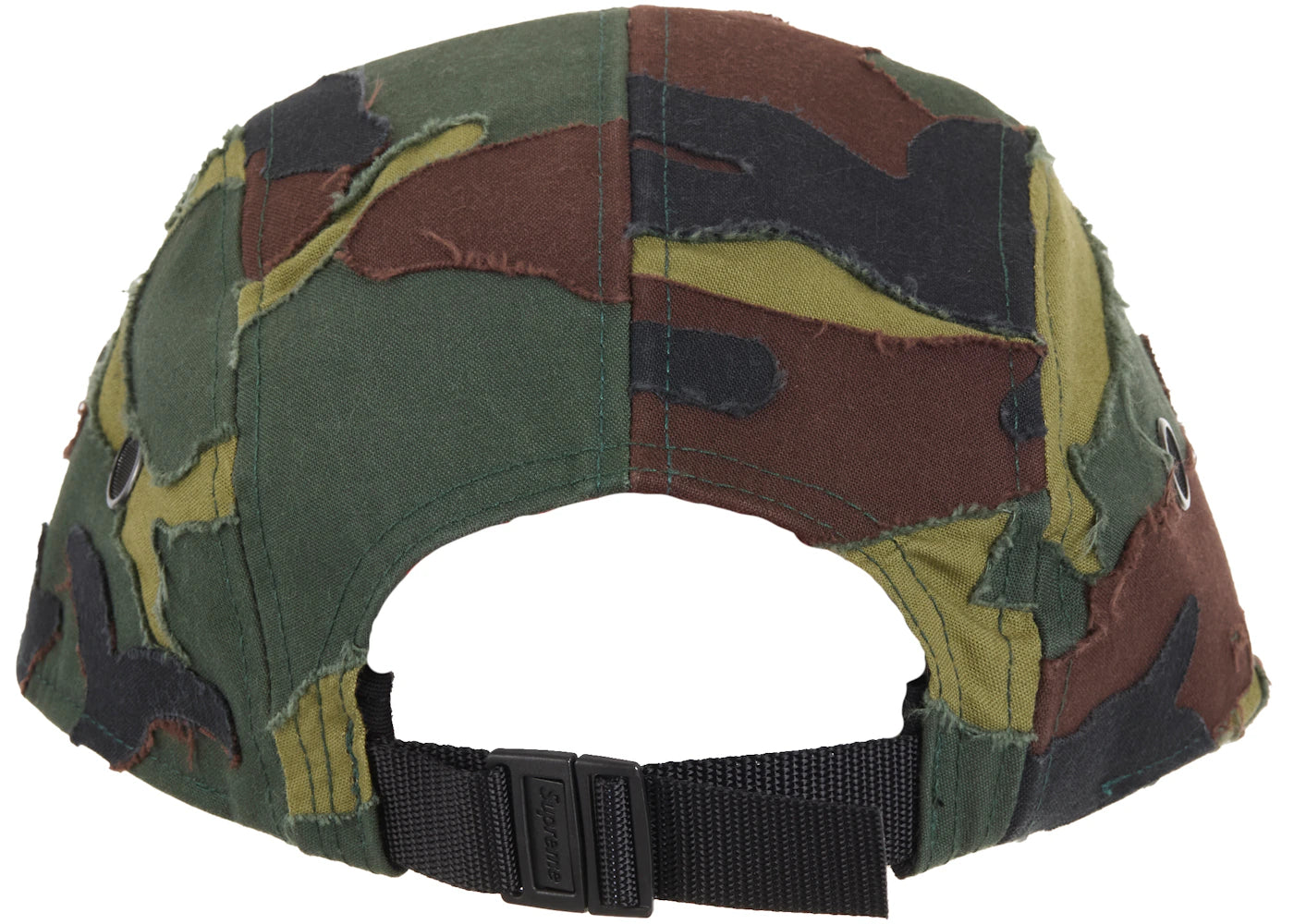 Supreme Layered Camo Camp Cap Woodland Camo
