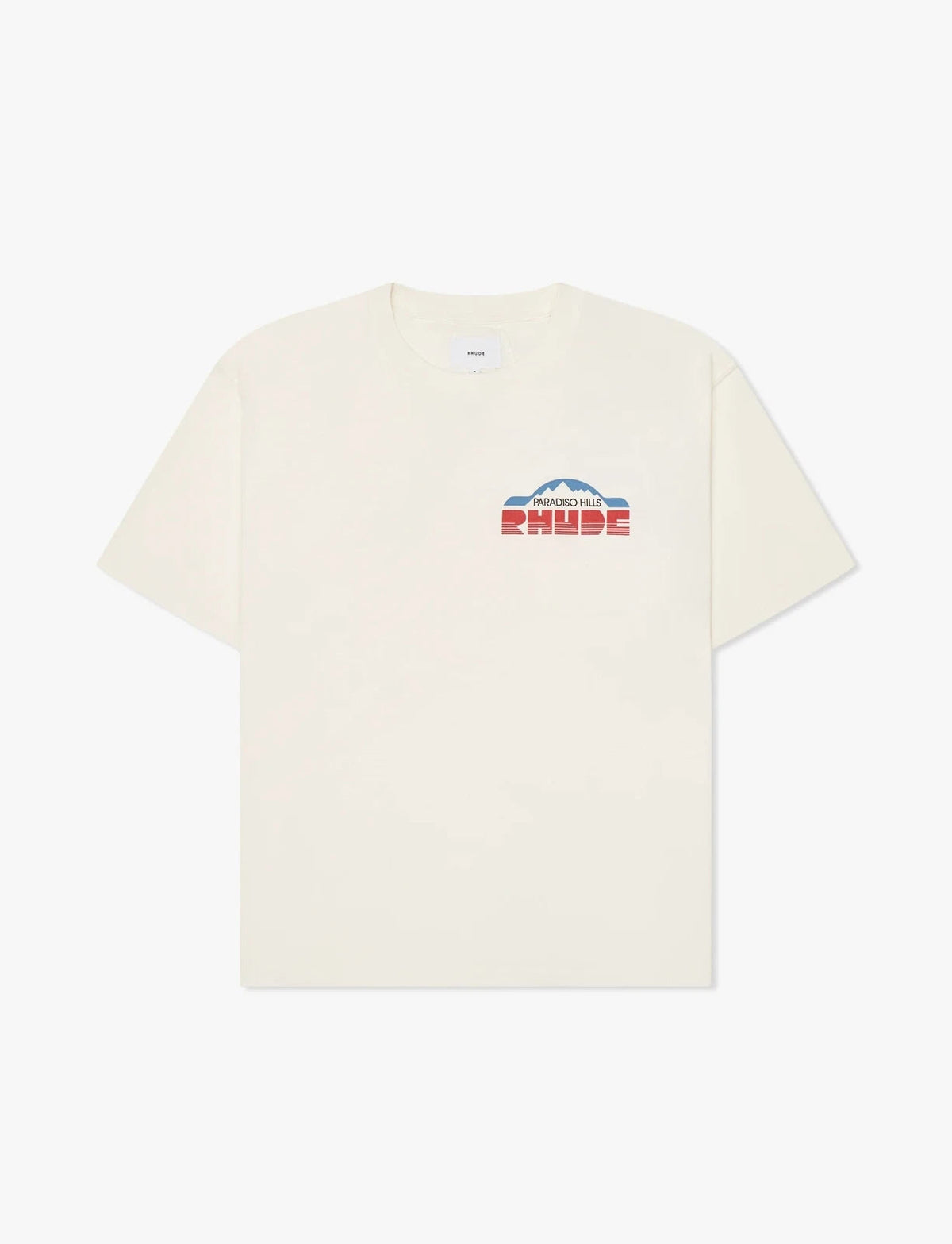 Rhude Paradiso Hills Tee Cream