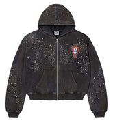 Vale Forever Pluto Cluster Zip Up Hoodie Black