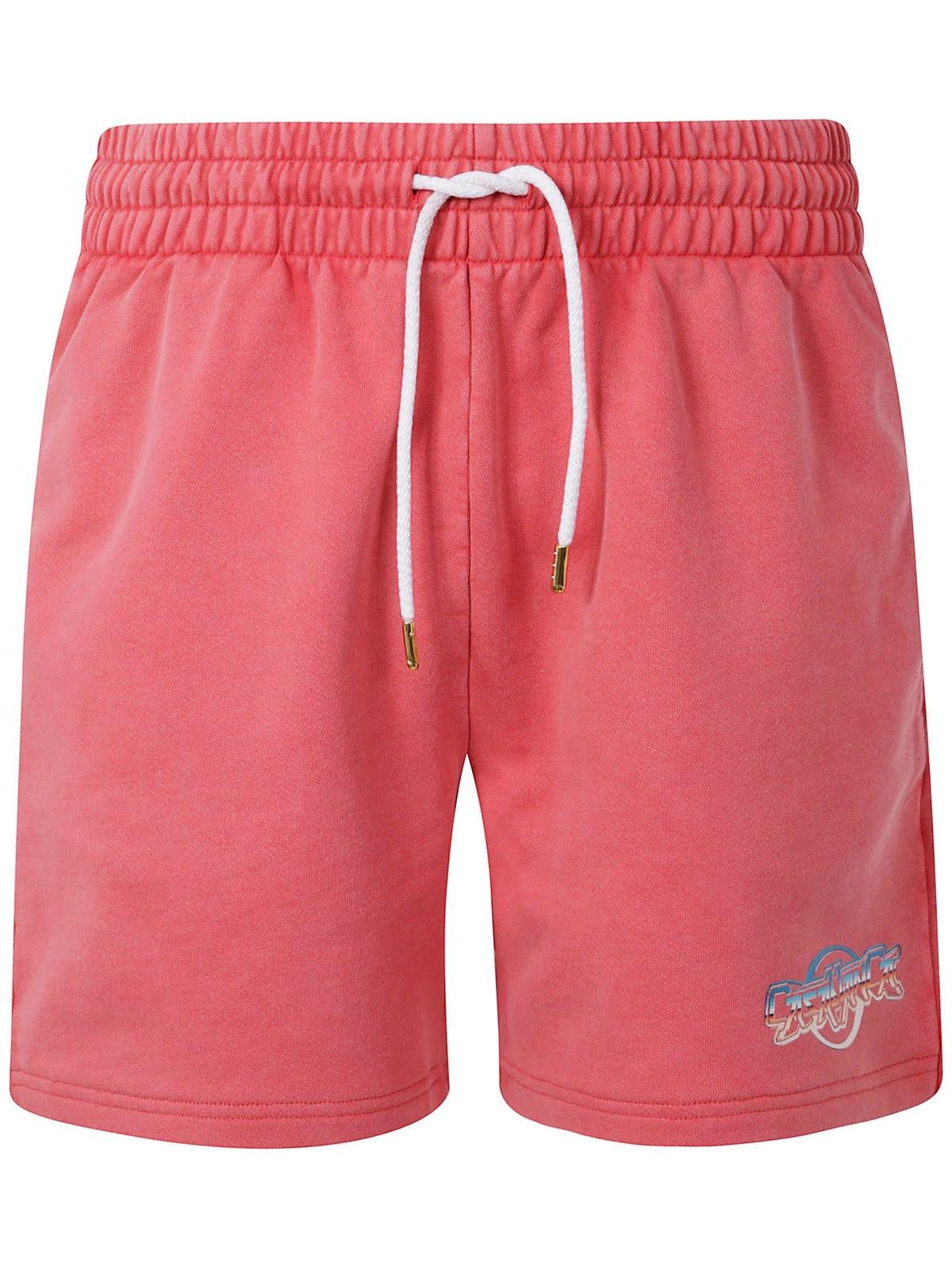 Casablanca Chrome Red Text Sweatshorts