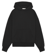 Fear of God Essentials Classic Fit Fleece Hoodie Black